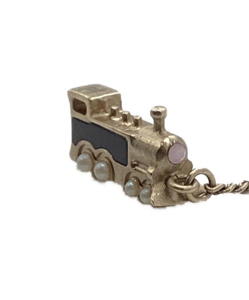 CHANEL（シャネル）CHANEL (シャネル) ココマーク×汽車パール装飾ネックレスの古着・服飾アイテム
