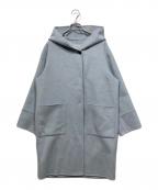 IENAイエナ）の古着「スーパー160ダブルフェイスフードコート」｜ブルー