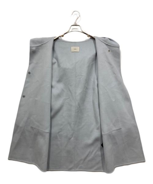 IENA（イエナ）IENA (イエナ) スーパー160ダブルフェイスフードコート ブルー サイズ:38の古着・服飾アイテム