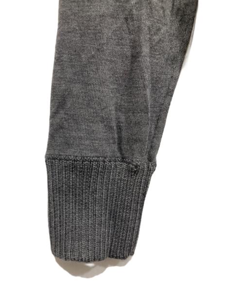 BURBERRY LONDON（バーバリーロンドン）BURBERRY LONDON (バーバリーロンドン) ニットジップパーカー グレー サイズ:2の古着・服飾アイテム