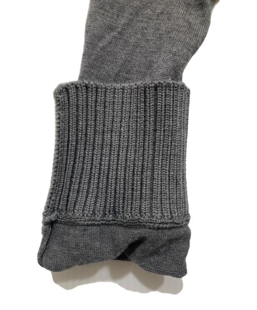 BURBERRY LONDON（バーバリーロンドン）BURBERRY LONDON (バーバリーロンドン) ニットジップパーカー グレー サイズ:2の古着・服飾アイテム