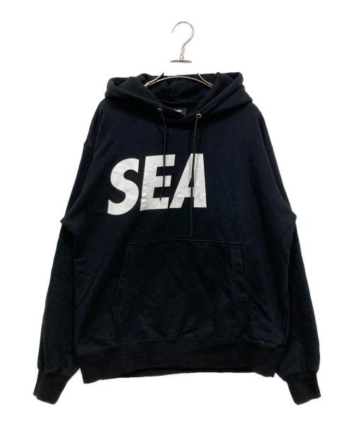 WIND AND SEA（ウィンダンシー）WIND AND SEA (ウィンダンシー) プルオーバーパーカー ブラック サイズ:Mの古着・服飾アイテム
