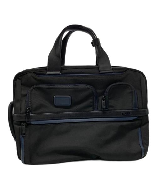 TUMI（トゥミ）TUMI (トゥミ) 3WAYブリーフケース / Alpha スリーウェイ・ブリーフ ブラック×ブルーの古着・服飾アイテム