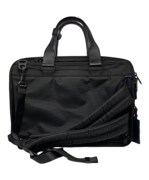 TUMI（トゥミ）TUMI (トゥミ) 3WAYブリーフケース / Alpha スリーウェイ・ブリーフ ブラック×ブルーの古着・服飾アイテム