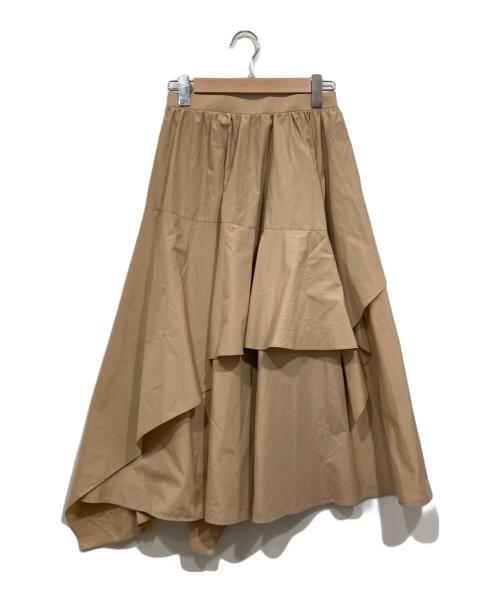 Loulou Willoughby（ルルウィルビー）Loulou Willoughby (ルルウィルビー) HBYスカート ベージュ サイズ:２の古着・服飾アイテム