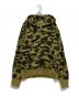 A BATHING APE（ア ベイシング エイプ）の古着「1st camo shark full zip hoodie / 1stカモシャークパーカー」｜グリーン
