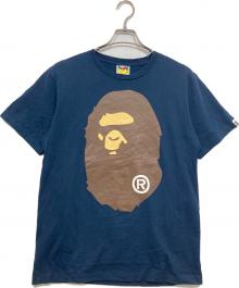 A BATHING APE（アベイシングエイプ）の古着「Tシャツ/プリント」｜ネイビー