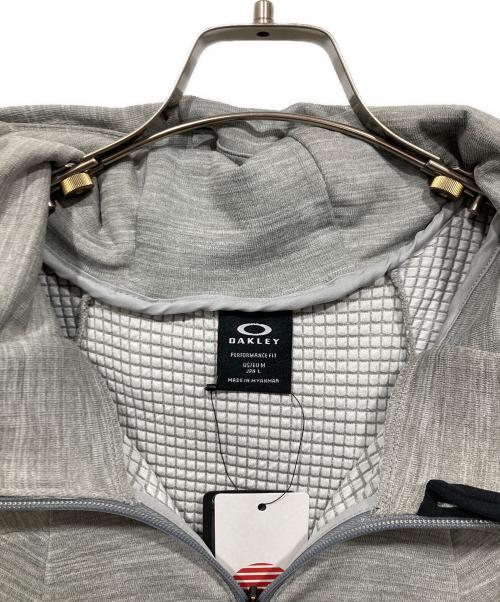 OAKLEY（オークリー）OAKLEY (オークリー) ジップパーカー グレー サイズ:Lの古着・服飾アイテム
