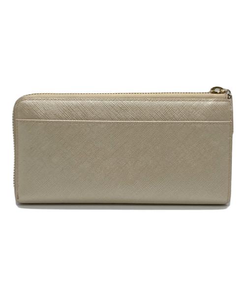 JILL STUART（ジルスチュアート）JILL STUART (ジルスチュアート) グローリア L字ファスナー長財布 ゴールドの古着・服飾アイテム