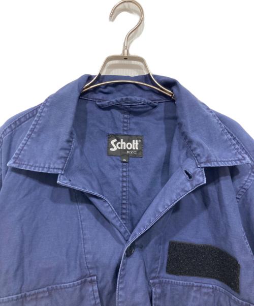 Schott（ショット）Schott (ショット) ミリタリージャケット ネイビー サイズ:XLの古着・服飾アイテム