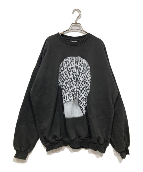 NISHIMOTO IS THE MOUTH（ニシモトイズザマウス）NISHIMOTO IS THE MOUTH (ニシモトイズザマウス) プリントスウェット ブラック サイズ:2XLの古着・服飾アイテム