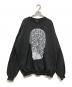 NISHIMOTO IS THE MOUTH（ニシモトイズザマウス）の古着「プリントスウェット」｜ブラック