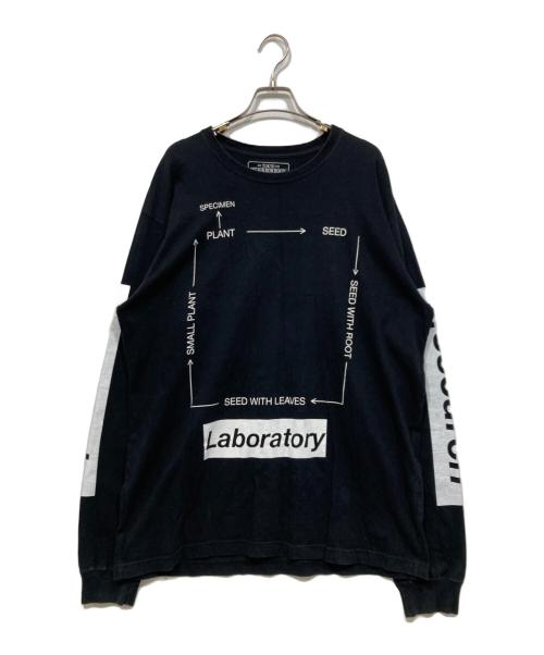 NEIGHBORHOOD（ネイバーフッド）NEIGHBORHOOD (ネイバーフッド) ロングスリーブカットソー ブラック サイズ:XLの古着・服飾アイテム