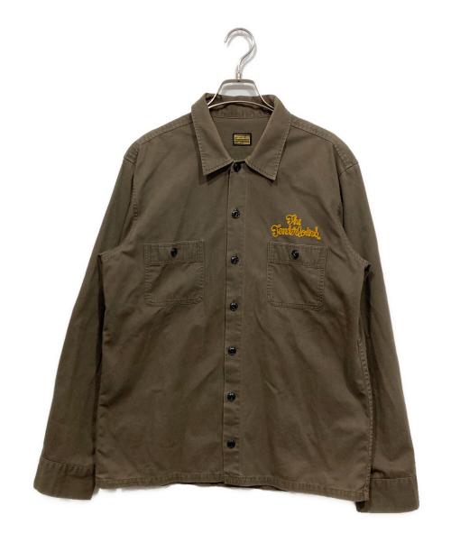 TENDERLOIN（テンダーロイン）TENDERLOIN (テンダーロイン) シャツ オリーブ サイズ:Sの古着・服飾アイテム