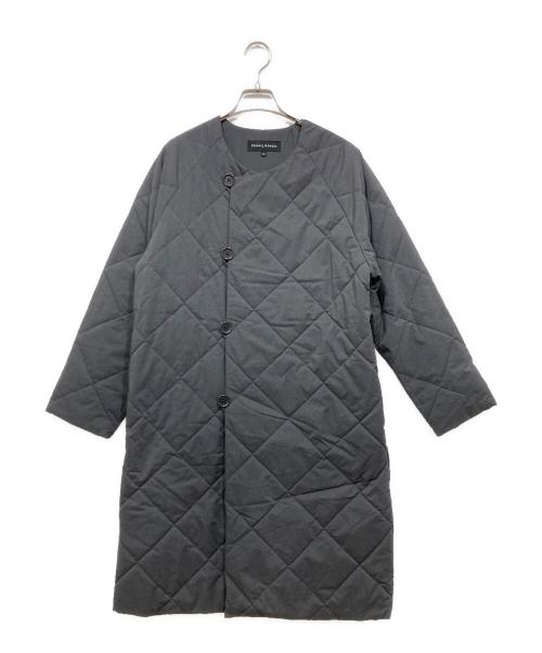 TRAVAIL MANUEL（トラバイユマニュアル）TRAVAIL MANUEL (トラバイユマニュアル) キルティングコート グレー サイズ:Mの古着・服飾アイテム