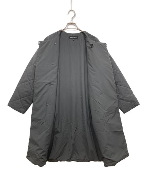 TRAVAIL MANUEL（トラバイユマニュアル）TRAVAIL MANUEL (トラバイユマニュアル) キルティングコート グレー サイズ:Mの古着・服飾アイテム