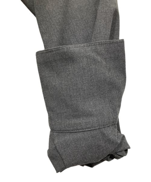 CLANE（クラネ）CLANE (クラネ) ウエストフリル ワンピース / WAIST FRILL ONE PIECE グレー サイズ:1の古着・服飾アイテム