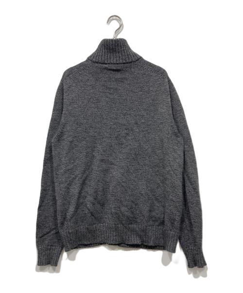 Zanone（ザノーネ）Zanone (ザノーネ) ミドルゲージニットジャケット グレー サイズ:52の古着・服飾アイテム