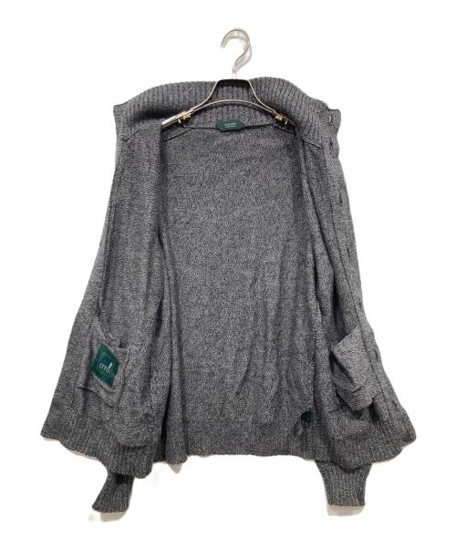 Zanone（ザノーネ）Zanone (ザノーネ) ミドルゲージニットジャケット グレー サイズ:52の古着・服飾アイテム