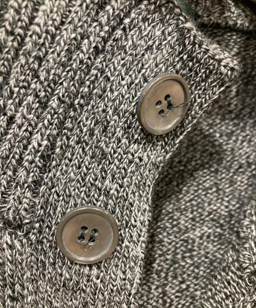 Zanone（ザノーネ）Zanone (ザノーネ) ミドルゲージニットジャケット グレー サイズ:52の古着・服飾アイテム