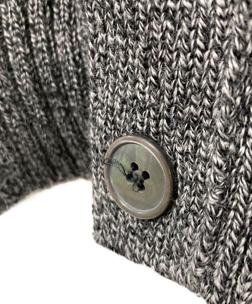 Zanone（ザノーネ）Zanone (ザノーネ) ミドルゲージニットジャケット グレー サイズ:52の古着・服飾アイテム