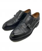 PARABOOTパラブーツ）の古着「ダブルモンクストラップシューズ / VIGNY」｜ブラック