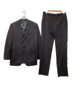 BURBERRY BLACK LABELバーバリーブラックレーベル）の古着「ストライプスーツ」｜ブラック