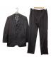 BURBERRY BLACK LABEL（バーバリーブラックレーベル）の古着「ストライプスーツ」｜ブラック
