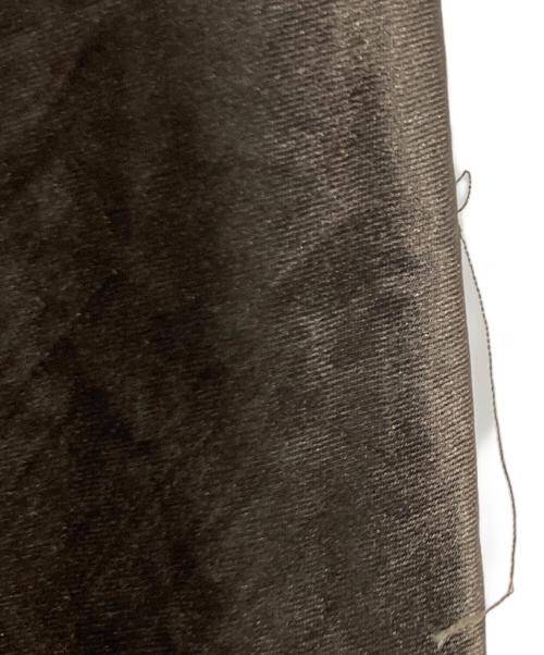 Noble（ノーブル）Noble (ノーブル) ナローAラインサテンスカート ブラウン サイズ:表記無しの古着・服飾アイテム