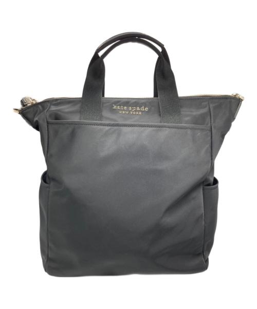 Kate Spade（ケイトスペード）Kate Spade (ケイトスペード) 3WAYバッグ ブラックの古着・服飾アイテム