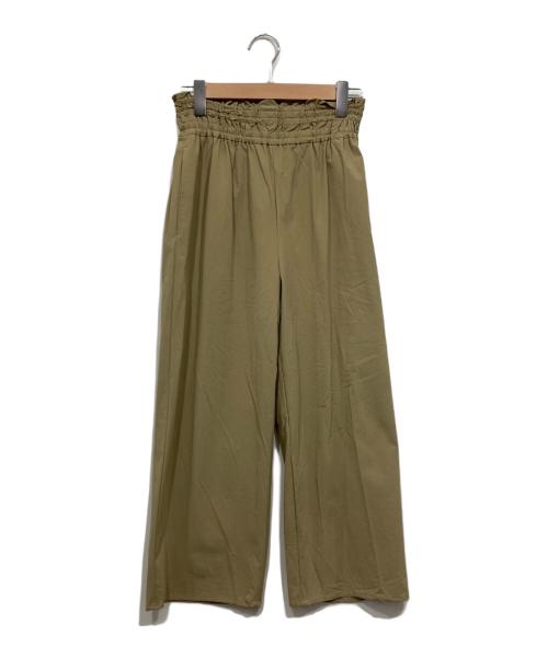 JOURNAL STANDARD（ジャーナルスタンダード）JOURNAL STANDARD (ジャーナルスタンダード) ナイロンストレッチワイドパンツ ベージュ サイズ:34の古着・服飾アイテム