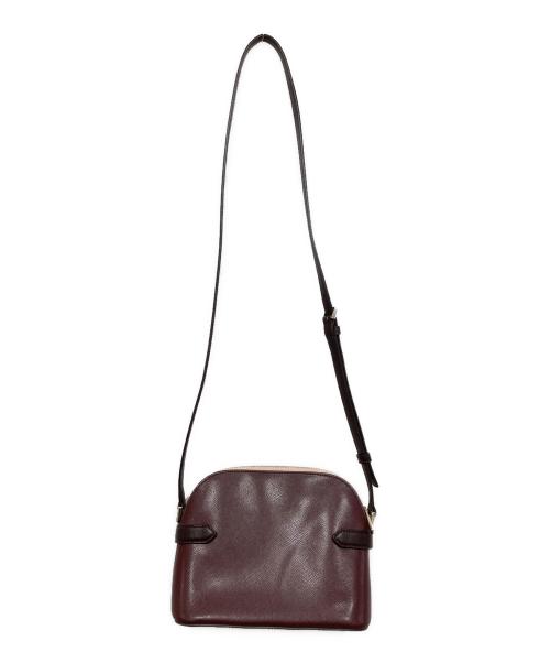 Kate Spade（ケイトスペード）Kate Spade (ケイトスペード) ショルダーバッグ ボルドー×ピンクの古着・服飾アイテム