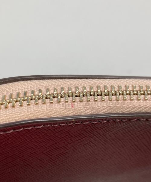 Kate Spade（ケイトスペード）Kate Spade (ケイトスペード) ショルダーバッグ ボルドー×ピンクの古着・服飾アイテム