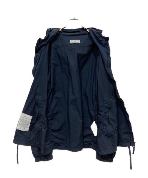 STONE ISLAND（ストーンアイランド）STONE ISLAND (ストーンアイランド) フーデッドブルゾン/TELA PARACADUTE ネイビー サイズ:3XLの古着・服飾アイテム