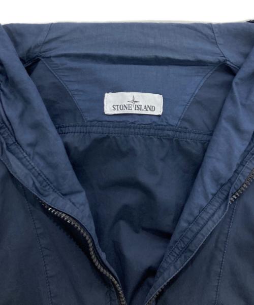 STONE ISLAND（ストーンアイランド）STONE ISLAND (ストーンアイランド) フーデッドブルゾン/TELA PARACADUTE ネイビー サイズ:3XLの古着・服飾アイテム