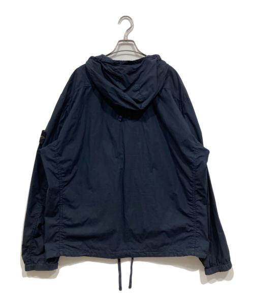 STONE ISLAND（ストーンアイランド）STONE ISLAND (ストーンアイランド) フーデッドブルゾン/TELA PARACADUTE ネイビー サイズ:3XLの古着・服飾アイテム