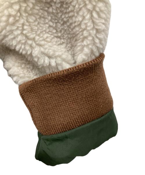 L.L.Bean（エルエルビーン）L.L.Bean (エルエルビーン) シェルパフリースジャケット アイボリー サイズ:SM-REGの古着・服飾アイテム