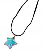 Baccaratバカラ）の古着「スタークリスタルネックレス」｜ブルー