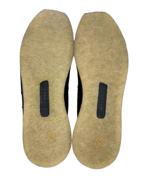 CLARKS（クラークス）CLARKS (クラークス) レザースニーカー ブラック サイズ:26.5cmの古着・服飾アイテム