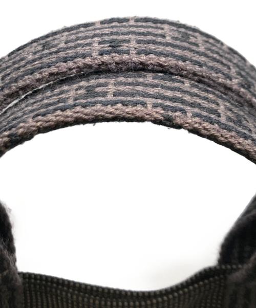 HERMES（エルメス）HERMES (エルメス) キャンバストートバッグ/エールライン PM グレーの古着・服飾アイテム