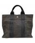 HERMES (エルメス) キャンバストートバッグ/エールライン PM グレー：16000円