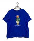 POLO RALPH LAURENポロ・ラルフローレン）の古着「ポロベアTシャツ」｜ブルー