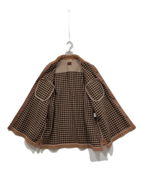 PAPAS（パパス）PAPAS (パパス) コーデュロイジャケット ブラウン サイズ:Ｌ　の古着・服飾アイテム