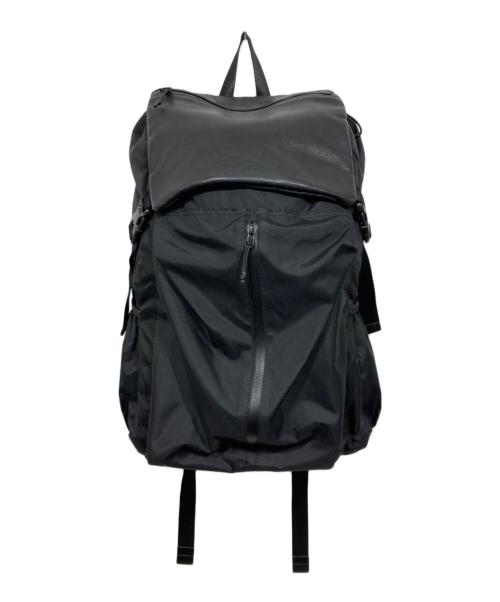 BURLAP OUTFITTER（バーラップアウトフィッター）BURLAP OUTFITTER (バーラップアウトフィッター) ear PAPILLONNER (イアパピヨネ) レザーコンビライトリュック ブラックの古着・服飾アイテム