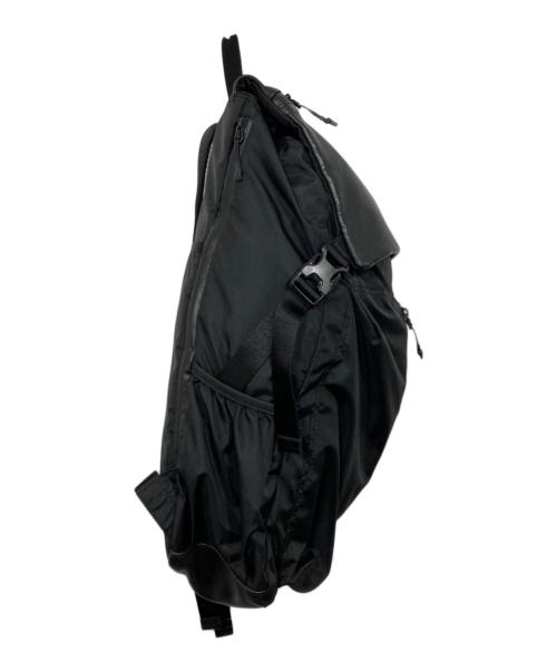 BURLAP OUTFITTER（バーラップアウトフィッター）BURLAP OUTFITTER (バーラップアウトフィッター) ear PAPILLONNER (イアパピヨネ) レザーコンビライトリュック ブラックの古着・服飾アイテム