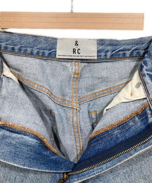 &RC（アンドエスティ）&RC (アンドアールシー) デニムパンツ ブルー サイズ:38の古着・服飾アイテム
