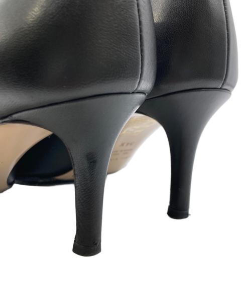 FABIO RUSCONI（ファビオルスコーニ）FABIO RUSCONI (ファビオルスコーニ) パンプス ブラック サイズ:36 1/2の古着・服飾アイテム