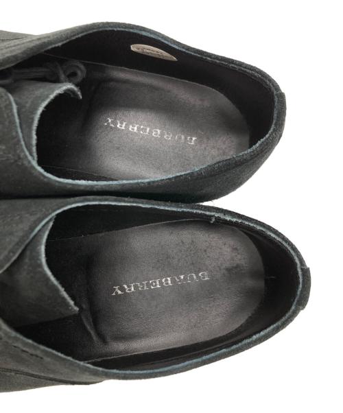 BURBERRY（バーバリー）BURBERRY (バーバリー) レースアップシューズ ブラック サイズ:26 1/2の古着・服飾アイテム