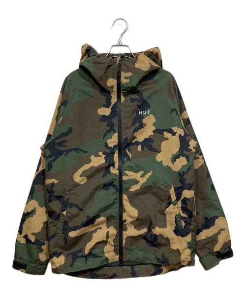 HUF（ハフ）HUF (ハフ) カモフラジャケット グリーン×ベージュ サイズ:Mの古着・服飾アイテム