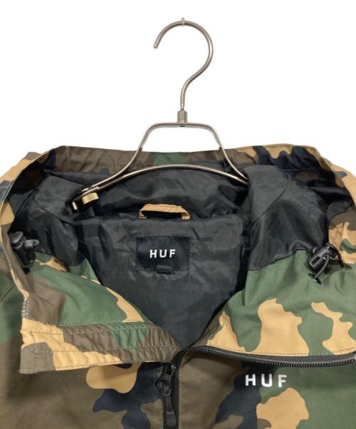 HUF（ハフ）HUF (ハフ) カモフラジャケット グリーン×ベージュ サイズ:Mの古着・服飾アイテム